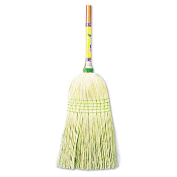 Boardwalk® Parlor Broom, Corn Fiber Bristles, 55" Overall Length, Natural, 12-carton freeshipping - TVN Wholesale